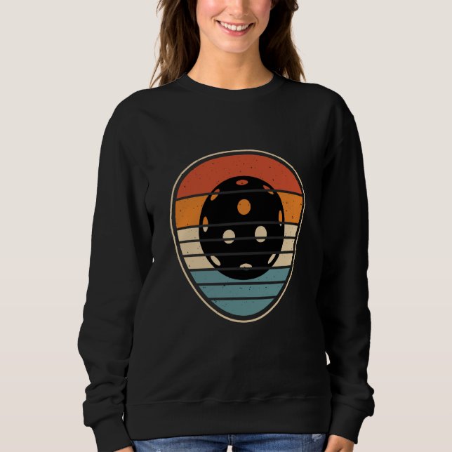 Sweatshirt Pickleball Dink Retro Vintage 70's 80's  4 (Devant)