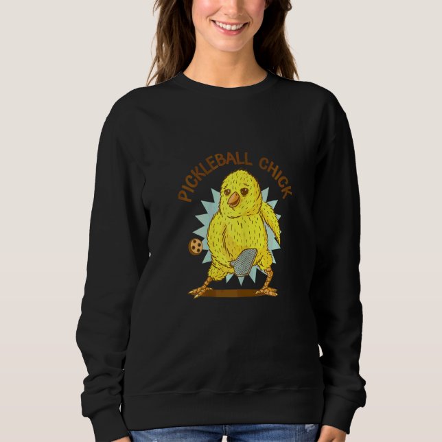 Sweatshirt Pickleball Féminin Chouette Pickleball (Devant)