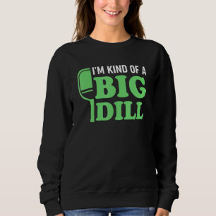 Sweatshirt Pickleball je suis un peu une grosse poule