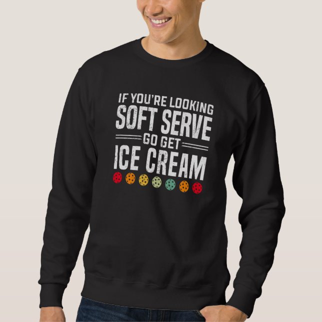 Sweatshirt Pickleball Pun pour Pickleball Player Tourner Sp (Devant)