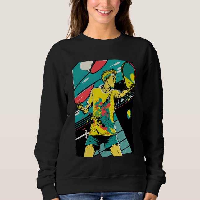 Sweatshirt Pickleball Retirement Appreciation Pop Style Pickl (Devant)