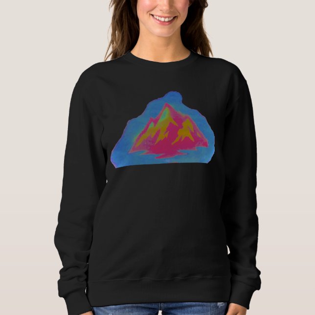 Sweatshirt Pics d'aurore (Devant)