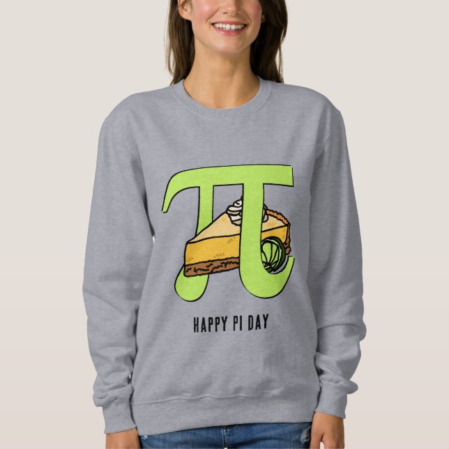 Sweatshirt Pie clé de la clé de jour PI (Devant)