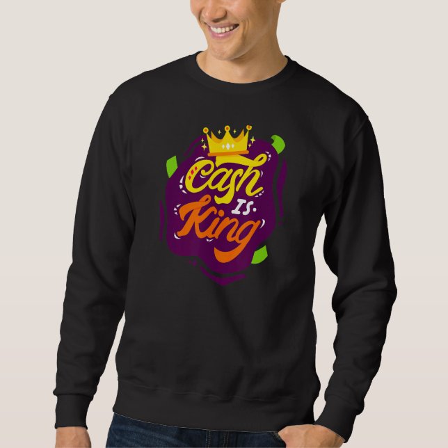 Sweatshirt Pièces de trésorerie Compte bancaire Investir Part (Devant)