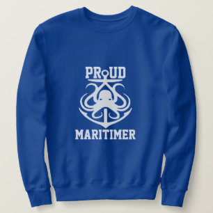 Sweatshirt Pied d'ancre de maritimer Fiers route du phare de 