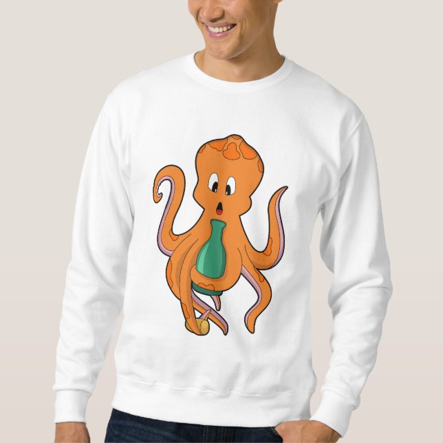 Sweatshirt Pieuvre avec bouteille.PNG (Devant)