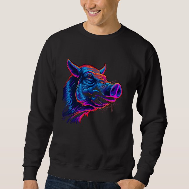 Sweatshirt Pig Pursuit for Hog Hunting and Hog Assassin 1 (Devant)