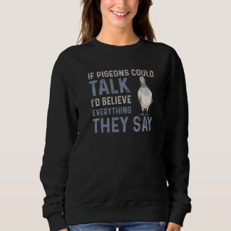 Sweatshirt Pigeon Dire Amour Racing Homer