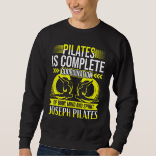 Sweatshirt Pilates Est Une Coordination Complète Citations Sa