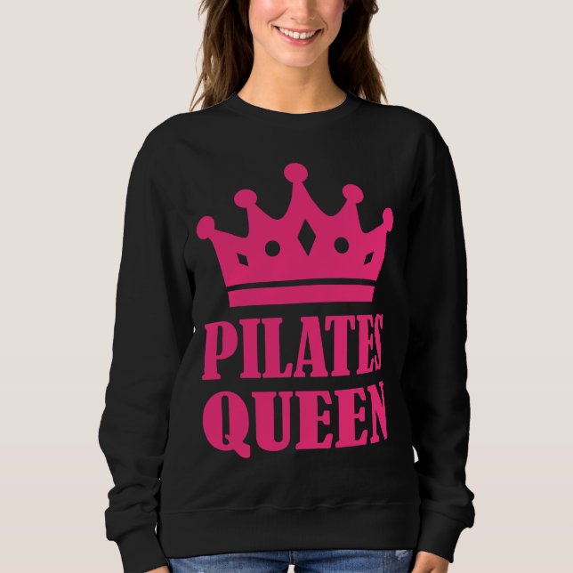 Sweatshirt Pilates Queen Crown (Devant)