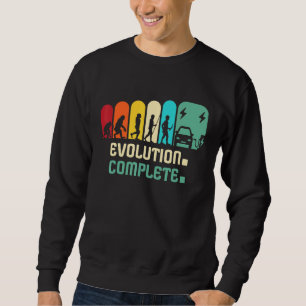 Sweatshirt Pilote de voiture électrique de voiture Eauto Élec