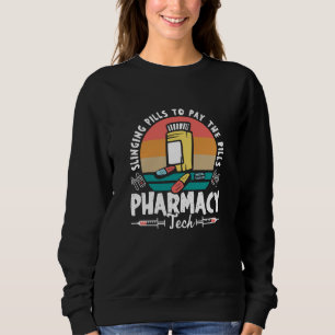 Sweatshirt Pilules de façade Technicien en pharmacie Pharmaci