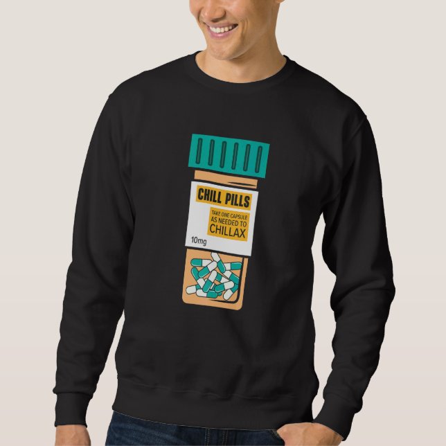 Sweatshirt Pilules de refroidissement Médicale Relax Infirmiè (Devant)