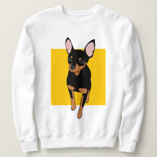 Sweatshirt Pin Pin Pinscher Miniature