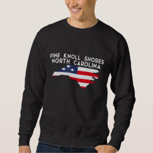 Sweatshirt Pine Knoll Shores Caroline du Nord États-Unis Amér