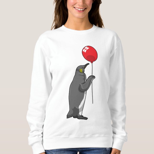 Sweatshirt Pingouin avec ballon (Devant)
