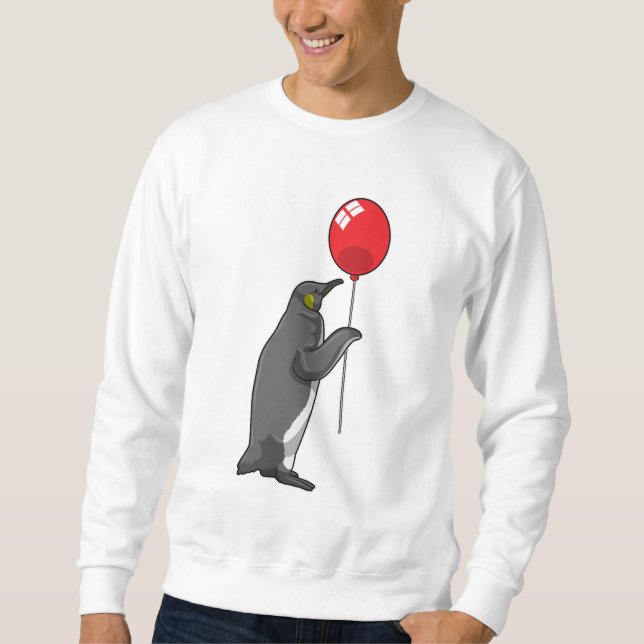 Sweatshirt Pingouin avec ballon (Devant)