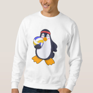 Sweatshirt Pingouin dans les sports de volleyball