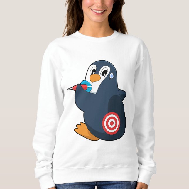 Sweatshirt Pingouin fléchettes fléchettes (Devant)