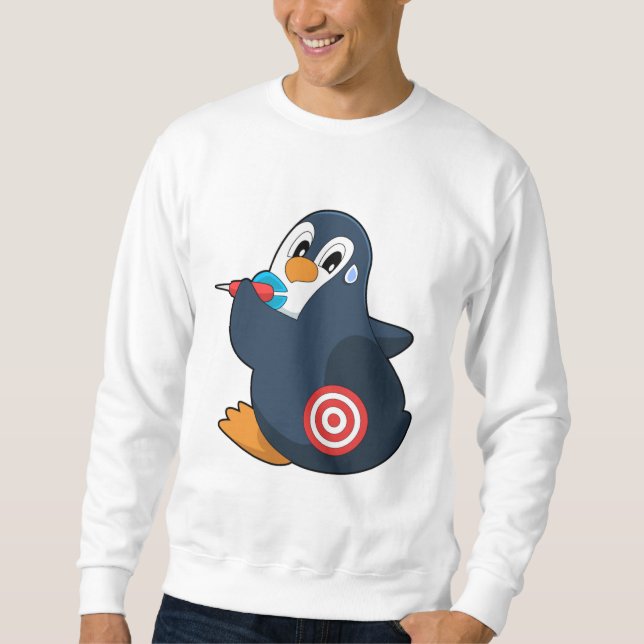 Sweatshirt Pingouin fléchettes fléchettes (Devant)