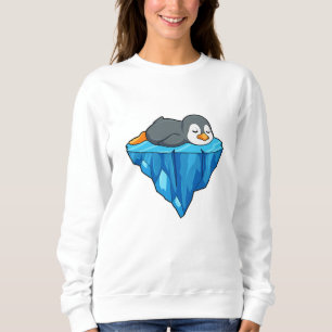 Sweatshirt Pingouin sur glace floc