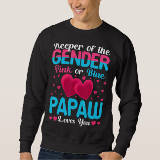 Sweatshirt Pink Ou Blue Papaw Vous Aime Garder La Révélation 