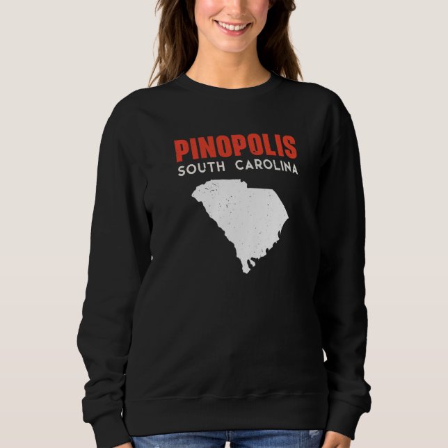 Sweatshirt Pinopolis South Carolina USA State America Travel (Devant)