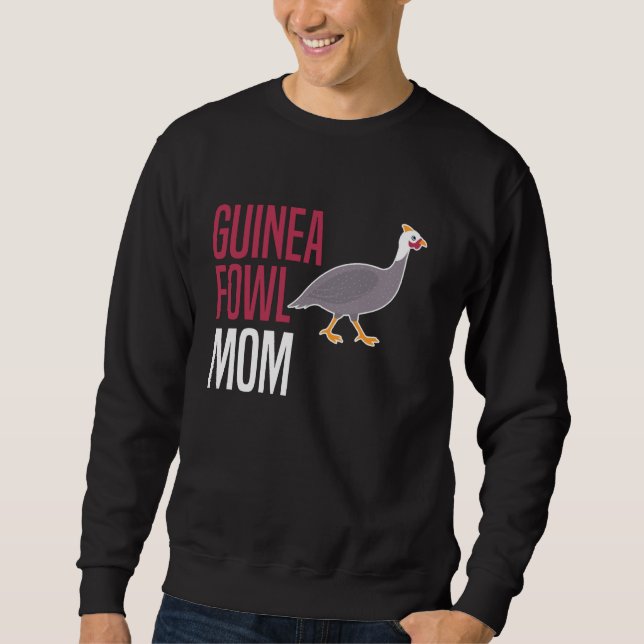 Sweatshirt Pintade Poulet Oiseau Maman Fête des Mères (Devant)