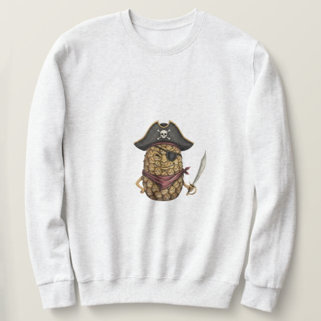 Sweatshirt Pirate Ananas (Design devant)