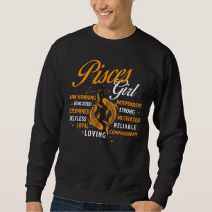 Sweatshirt Pisces Girl - Astrologie Horoscope SIGNE Zodiaque 