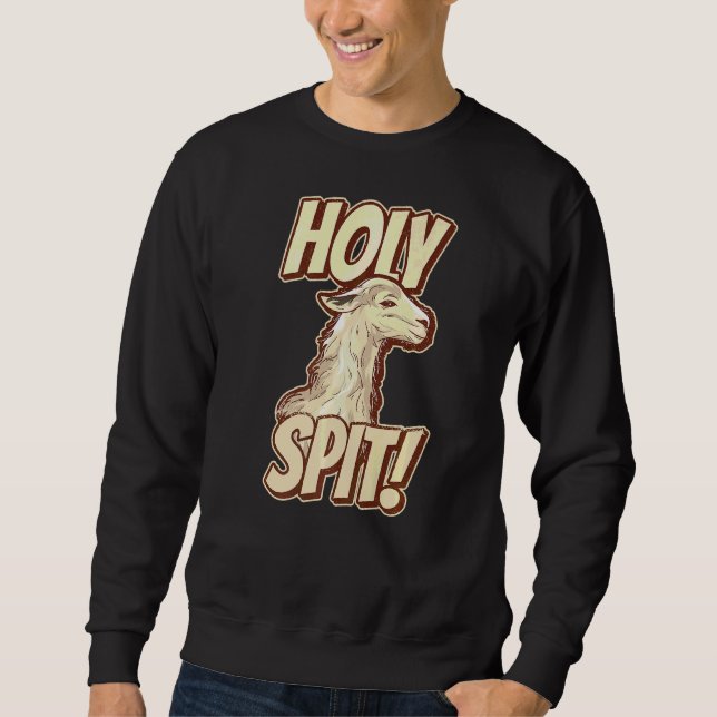 Sweatshirt Pistolet À Cochon Pour Un Ventilateur Llama (Devant)