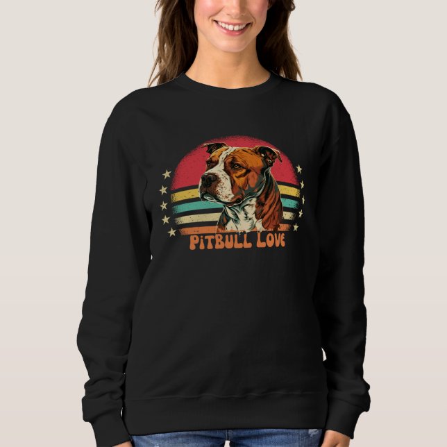 Sweatshirt Pitbull (Devant)