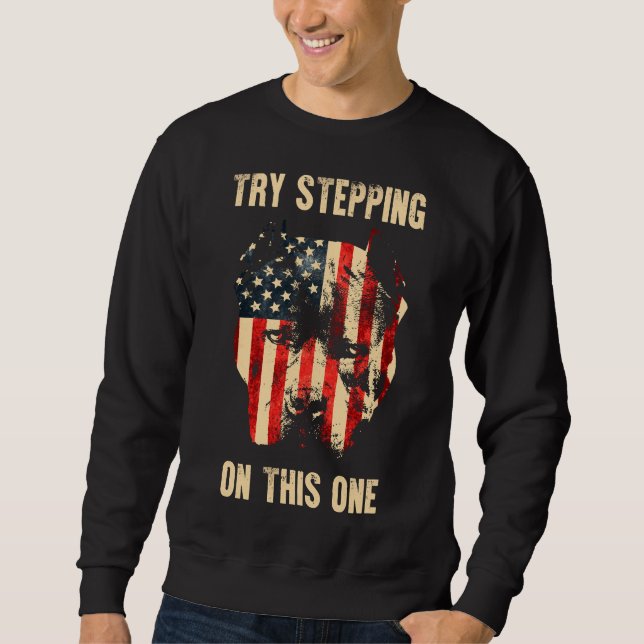 Sweatshirt Pitbull (Devant)