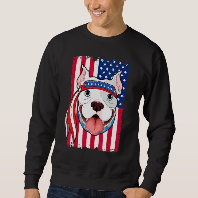 Sweatshirt Pitbull (Devant)
