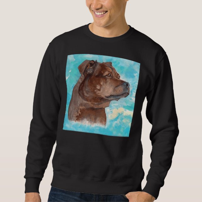 Sweatshirt Pitbull Chien 1 (Devant)