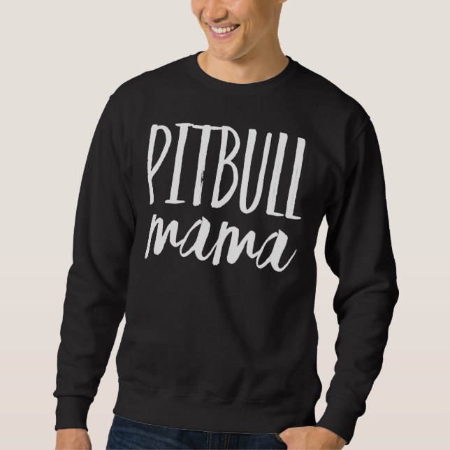 Sweatshirt Pitbull Mama Classic 325 (Devant)