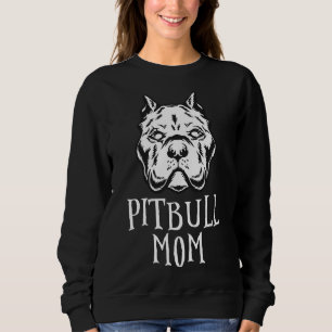 Sweatshirt Pitbull Maman Pittie Propriétaire American Bully L