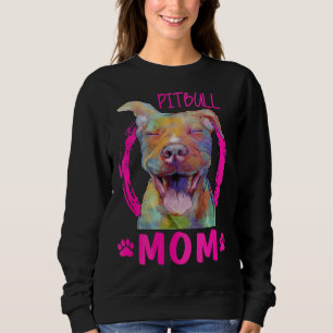 Sweatshirt Pitbull Mom 336