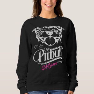Sweatshirt Pitbull Mom 82