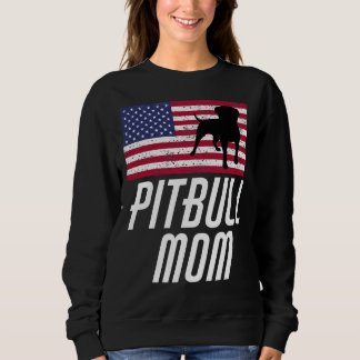 Sweatshirt Pitbull Mom Classic