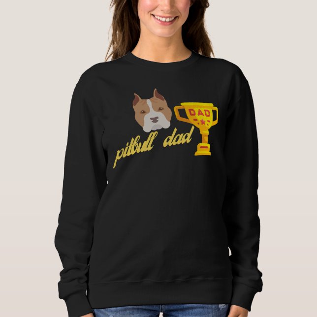 Sweatshirt Pitbull Papa 53 (Devant)