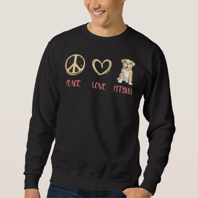 Sweatshirt Pitbull Pit Bull (Devant)