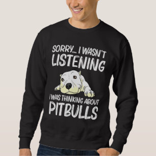 Sweatshirt Pitbull Pour Hommes Femmes Animaux Animaux de Chie