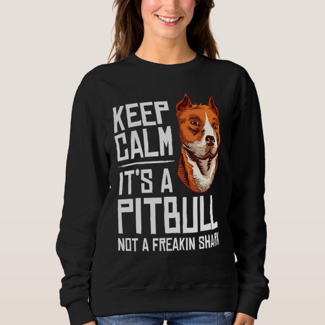 Sweatshirt Pitbull Pour Hommes Femmes Chien Propriétaire Anim (Devant)