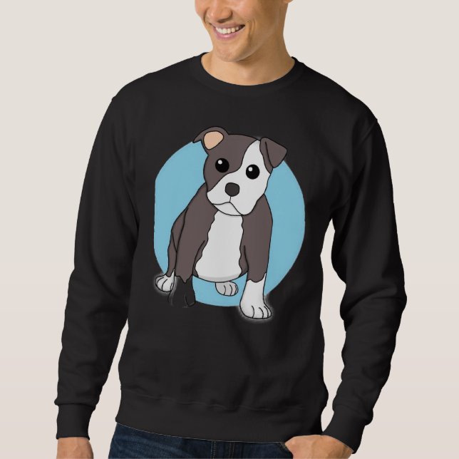 Sweatshirt Pitbull Puppy Essential 88 (Devant)
