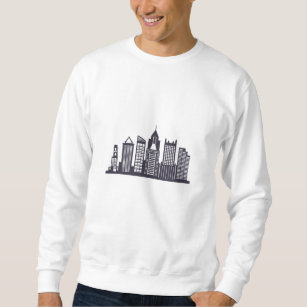 Sweatshirt Pittsburgh Skyline
