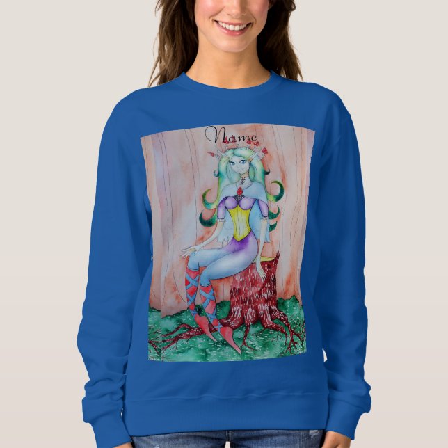Sweatshirt Pixie Imaginaire Fairy Thunder_Cove (Devant)