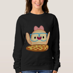 Sweatshirt Pizza Aimer Sloth