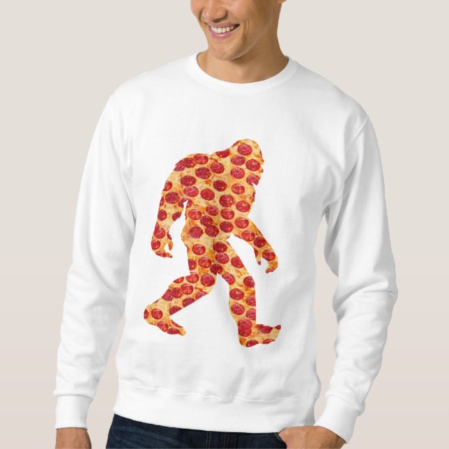 Sweatshirt Pizza Bigfoot (Devant)