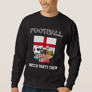 Sweatshirt Pizza de football du FOOTBALL MONDIAL ANGLETERRE